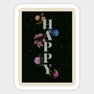 happiness Sticker